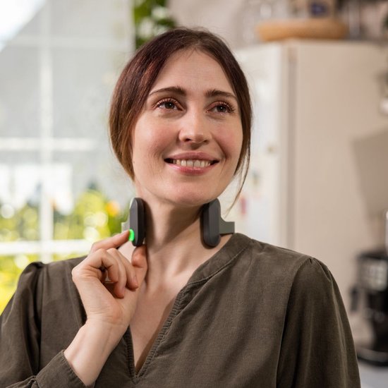 Pulsetto Lite – Nervus Vagus Stimulator | Voor Stressvermindering, Betere Slaap & Ontspanning | Inclusief App + Gel