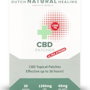 CBD Pleisters - Ultra Sterk - 30 x 45mg - 1350mg - Ongeëvenaard Gemak - Constante dosis CBD - Geen THC